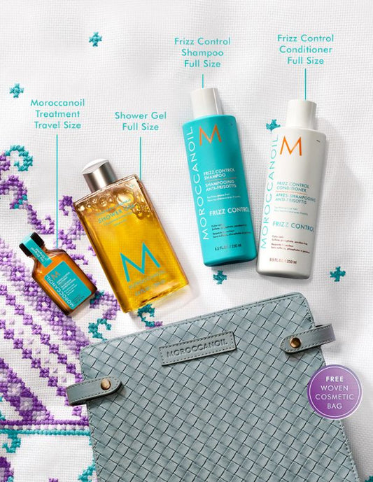 Coffret cadeau anti-frisottis pour les fêtes Moroccanoil