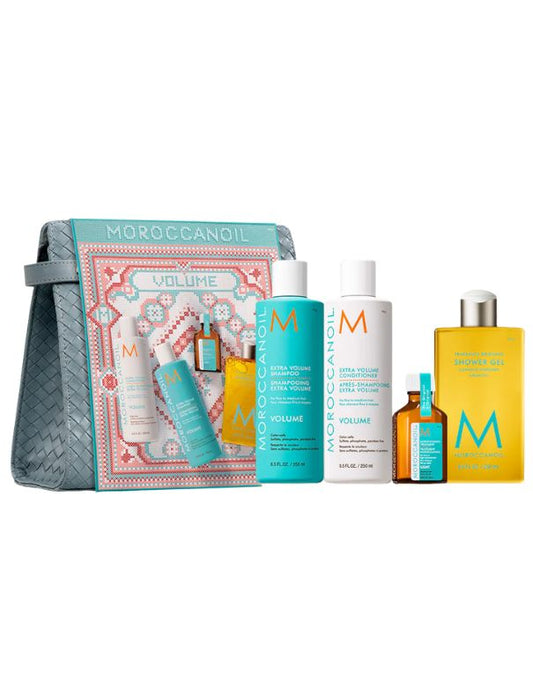 Coffret cadeau Volume capillaire pour les fêtes Moroccanoil