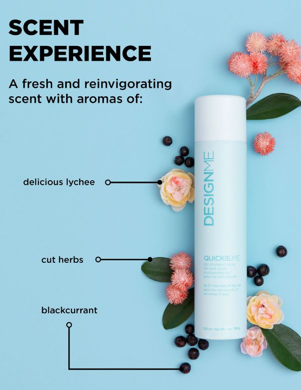 QuickieME Lavish Little Dry Shampoo for Dark Tones - 96ml