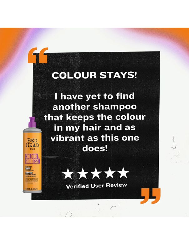 Bed Head Colour Goddess Shampoo - 970ml