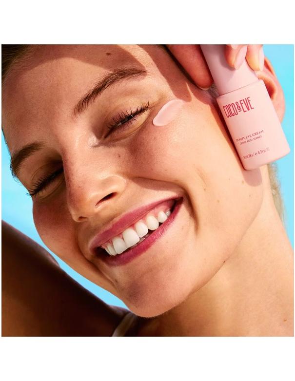 Crème contour des yeux décongestionnante Coco & Eve - 20 g