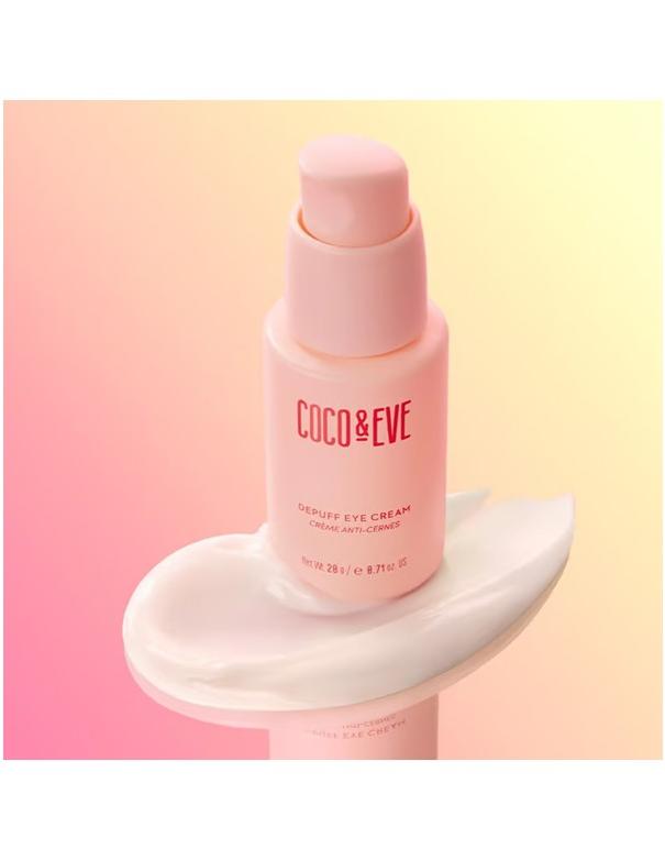 Crème contour des yeux décongestionnante Coco & Eve - 20 g