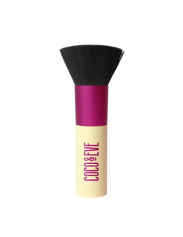 Pinceau Kabuki végétalien de luxe Coco & Eve