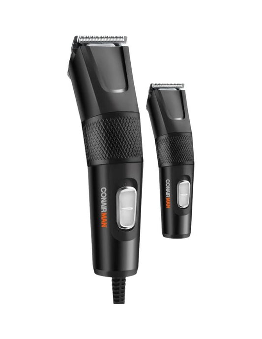 Conair Man 2-in-1 Texture Grip Combo Home Hair Cutting Kit
