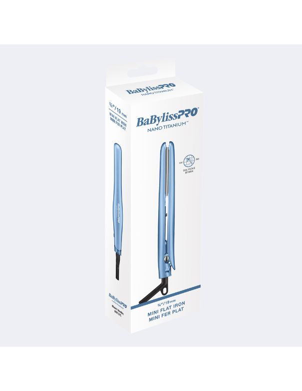 Mini Lisseur BaBylissPRO Nano Titanium - 19 mm