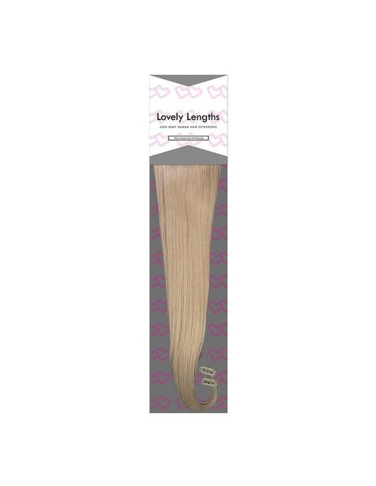 Lovely Lengths Clip-In Extensions 20 Inch 60 Platinum