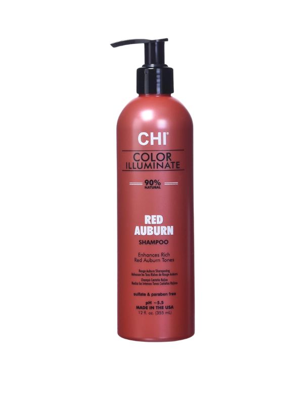 Shampoing CHI Color Illuminate Rouge Auburn - 355 ml