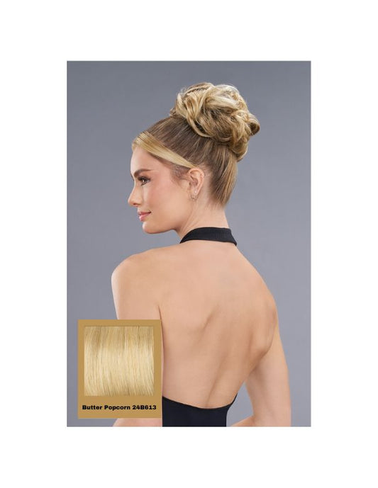 Jon Renau Fun Bun - Popcorn au beurre 24B613