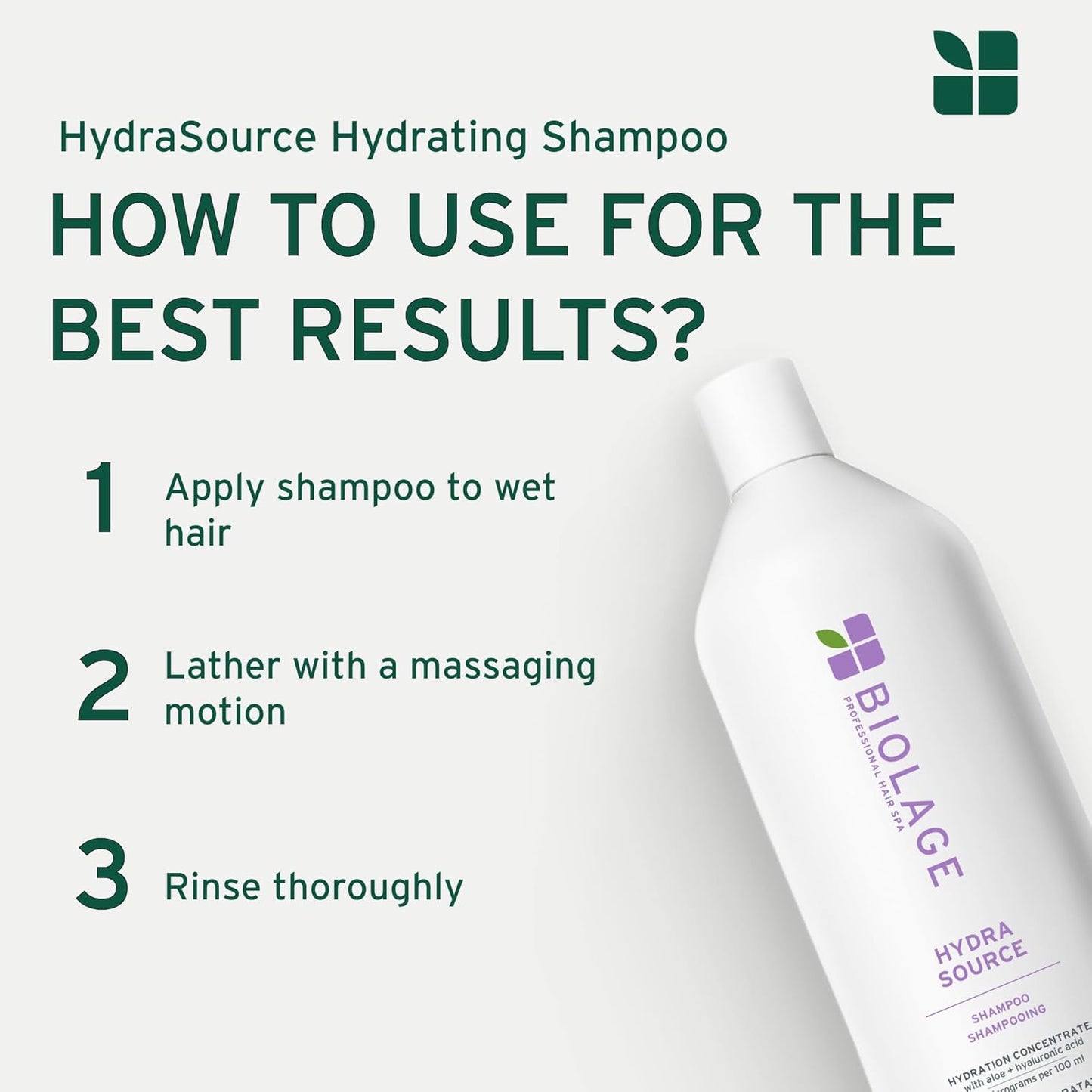 Shampoing Biolage HydraSource - 400 ml