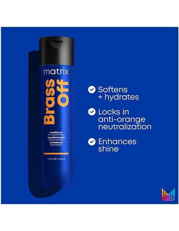 Après-shampoing Matrix Brass Off Blue - 1 L
