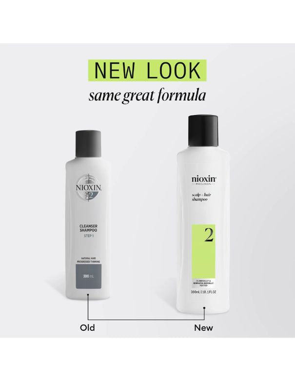 Nioxin System 2 Cleanser - 1L