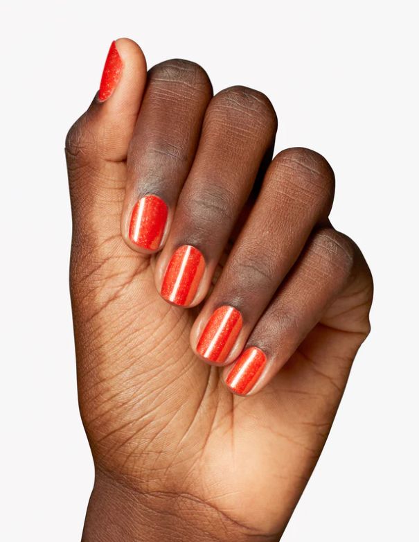 OPI Infinite Shine Orange Choc