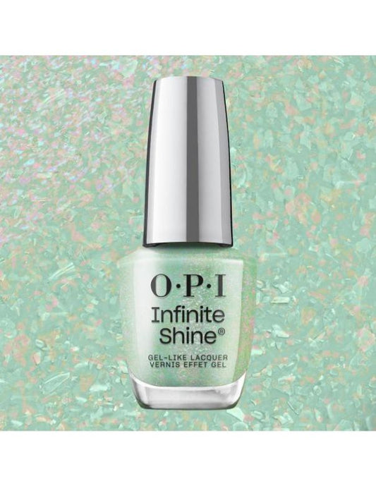 OPI Infinite Shine Teals Familier