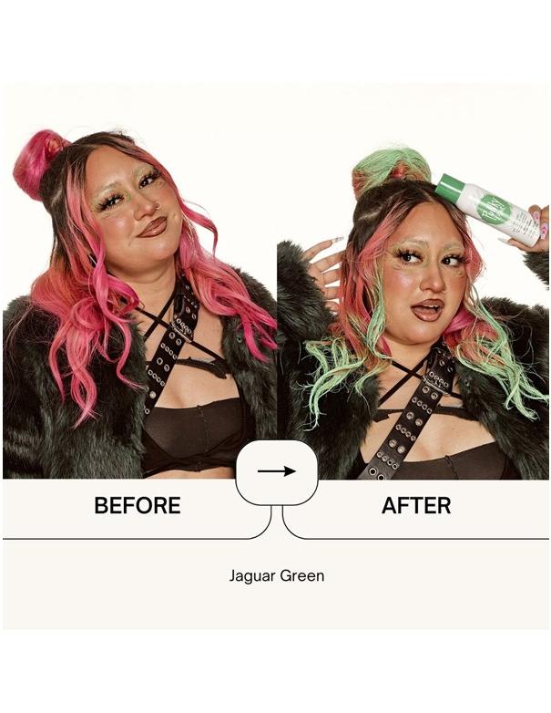 Punky Colour Temporary Hair Color Spray Jaguar Green - 100g