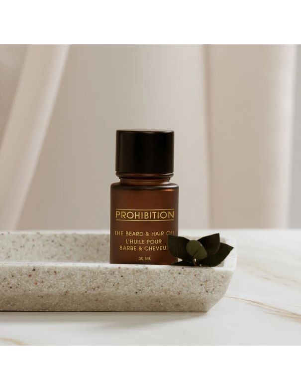 Huile pour barbe et cheveux Prohibition Wellness - 30 ml