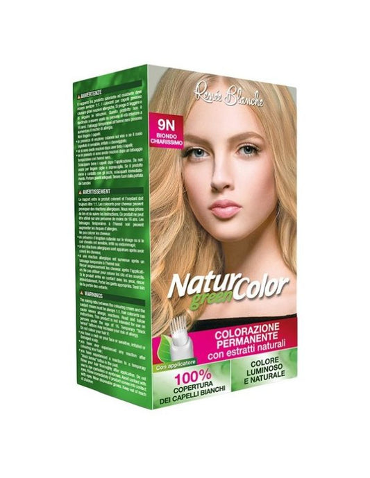 Renee Blanche Natur Green Color 9N Very Light Blonde