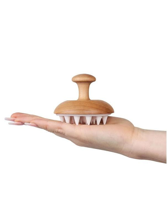 Brosse à shampooing pour massage du cuir chevelu Relaxus