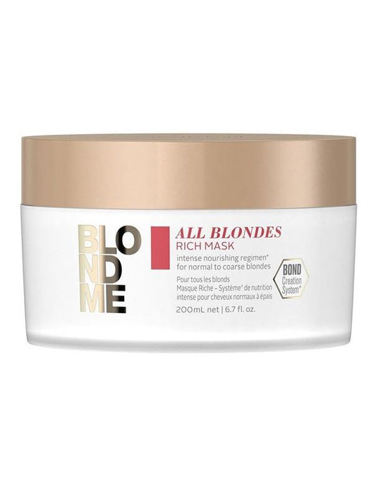 Schwarzkopf BLONDME Masque Riche Tous Blonds - 200 ml