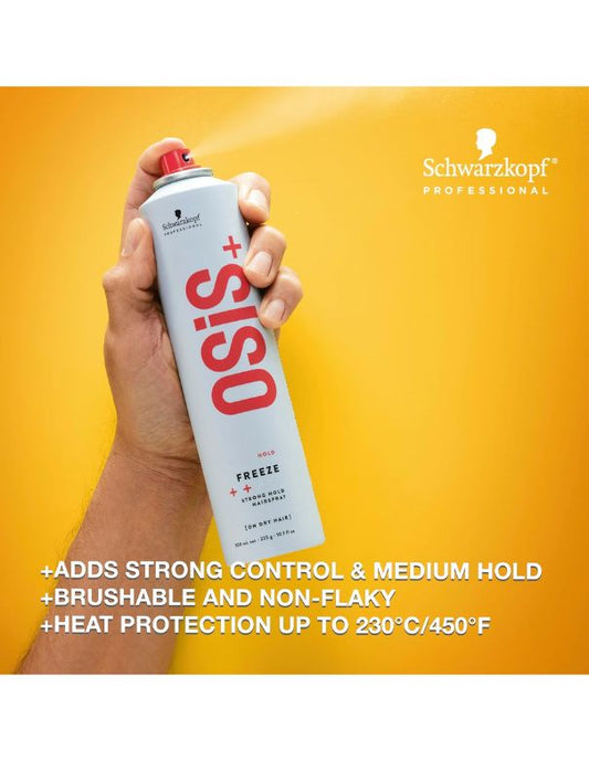 OSiS Freeze Medium Hold Hairspray - 300ml