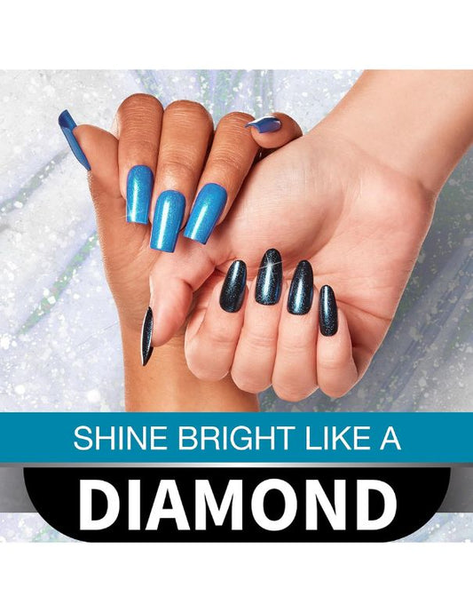 Top Coat Effet Diamant Seche FX Bleu - 14 ml