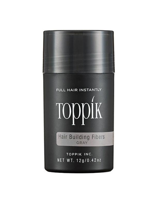 Fibres capillaires reconstituantes pour cheveux gris TOPPIK - 12 g