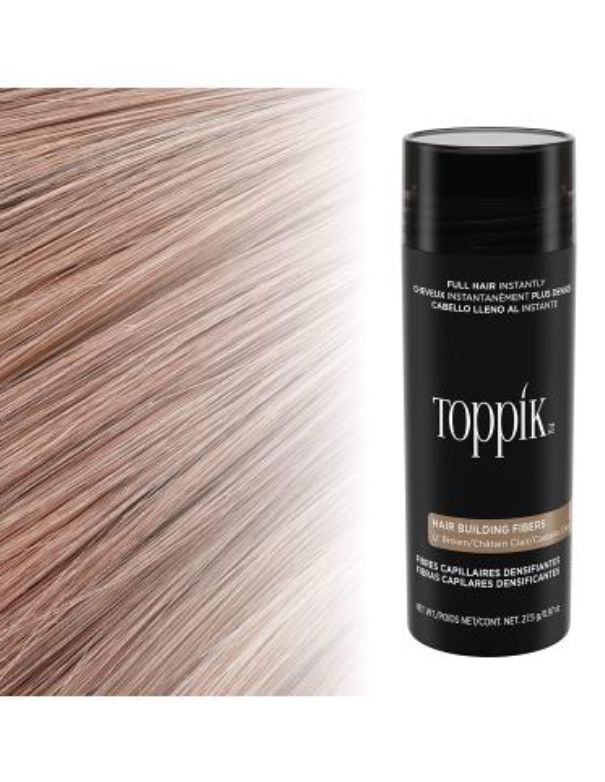 TOPPIK Hair Building Fibers - 27.5g (Light Brown)