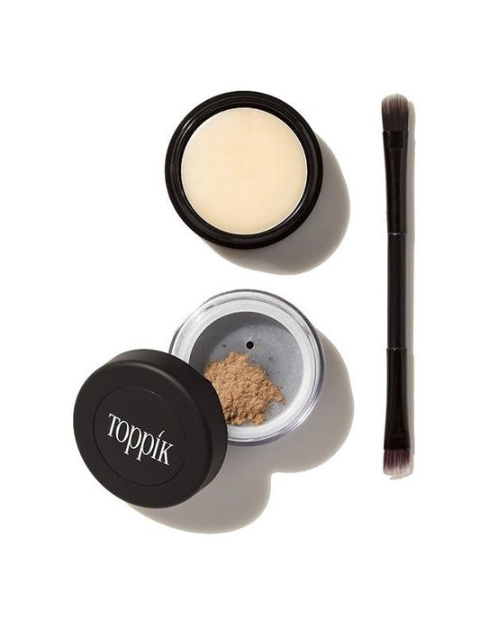 Fibres de construction pour sourcils TOPPIK (Brun clair)