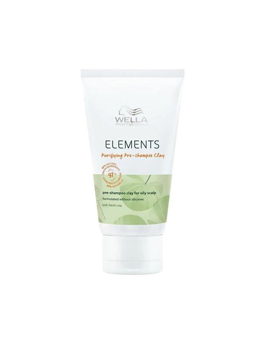 Wella Elements Purifying Pre-Shampoo Clay - 70ml