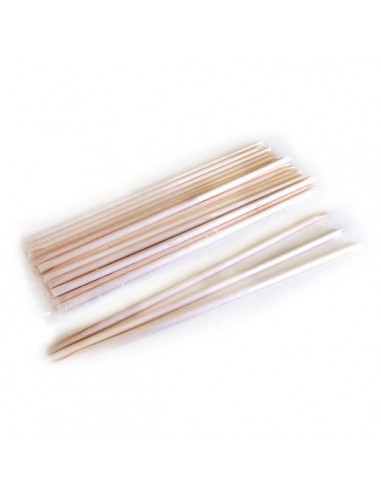 Silkline Birchwood Sticks Beveled Tips 7" (17.5 cm) - 144/Bag