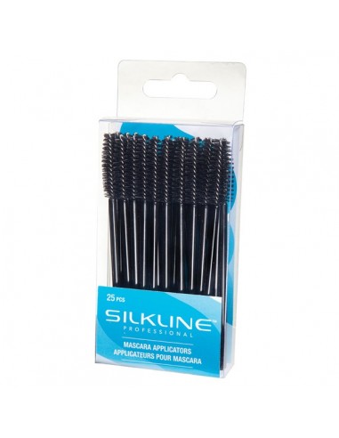 Silkline 25 Disposable Mascara Applicators - SLMASCAPPC