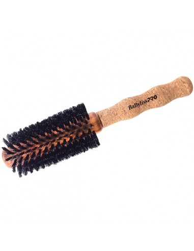 BabylissPRO Ultra-Lightweight Cork Handle Brush Medium