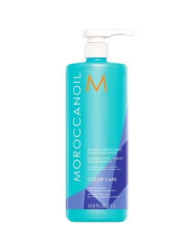 Moroccanoil Blonde Perfecting Purple Shampoo - 1L