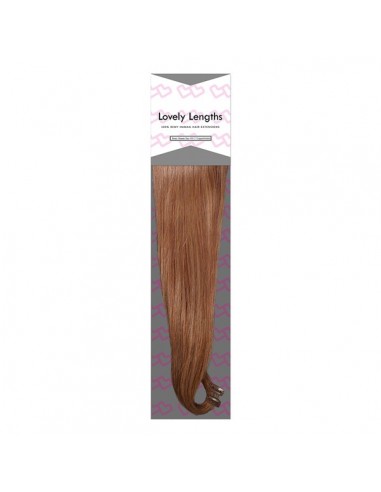 Lovely Lengths Clip-In Extensions 16 Inch 3027 Copper Gold