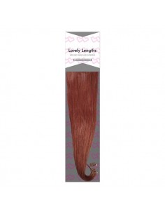 Lovely Lengths Clip-In Extensions 20 Inch 33 Red