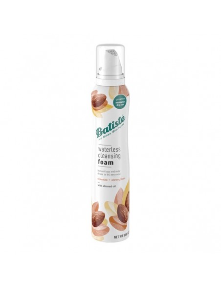 Batiste Waterless Almond Oil Strengthen Cleansing Foam - 125ml