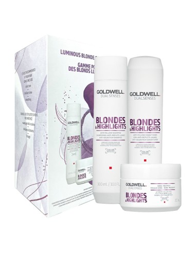 Goldwell Dualsenses Blondes & Highlights Holiday Trio