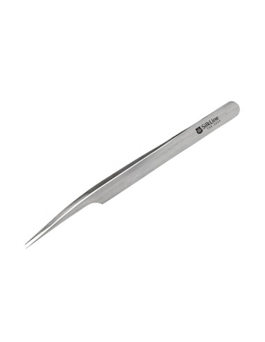 Silkline Eyelash Extension Precision Angled Tweezer