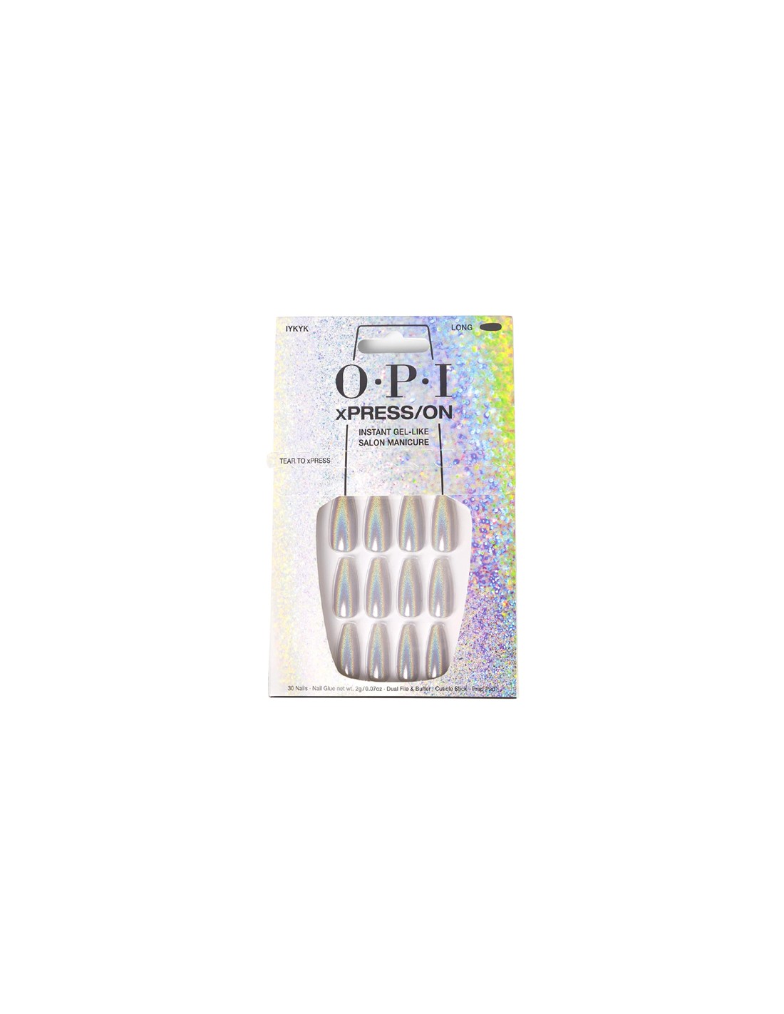 OPI xPRESS/ON Nails Long IYKYK - Out Of Stock