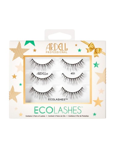 Ardell Eco Lashes 451 Holiday Pack 3 Pair