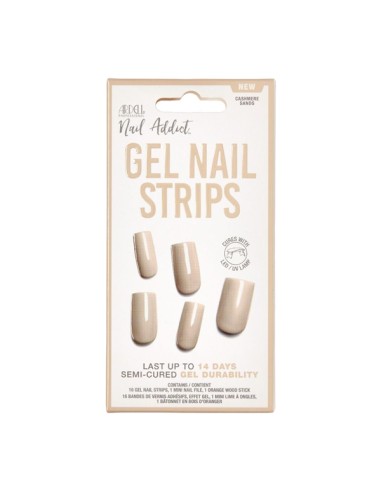 Ardell Nail Addict Gel Nail Strips Cashmere Sands