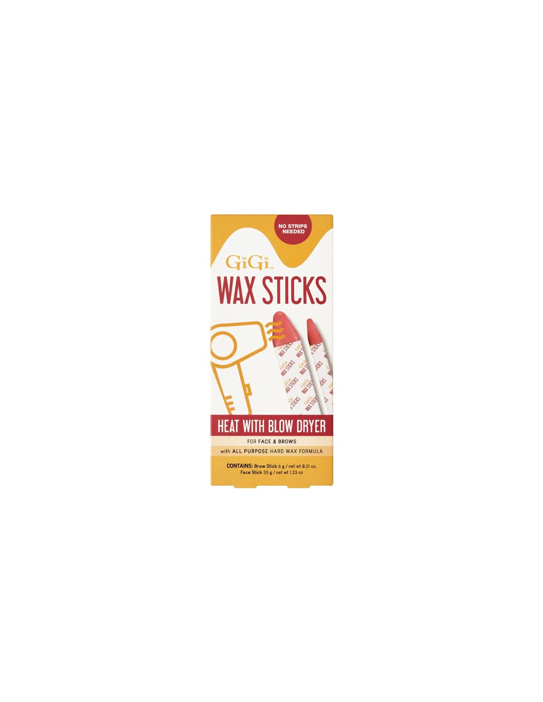 GiGi Wax Sticks - 2 Pack