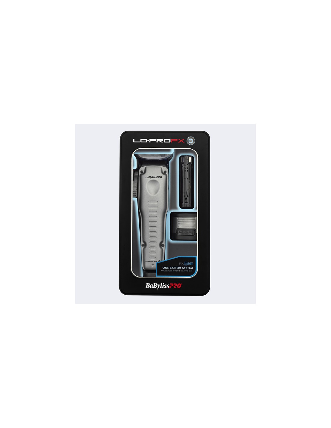 BabylissPro Fxone Lo-profx High Performance Low-profile Clipper Silver