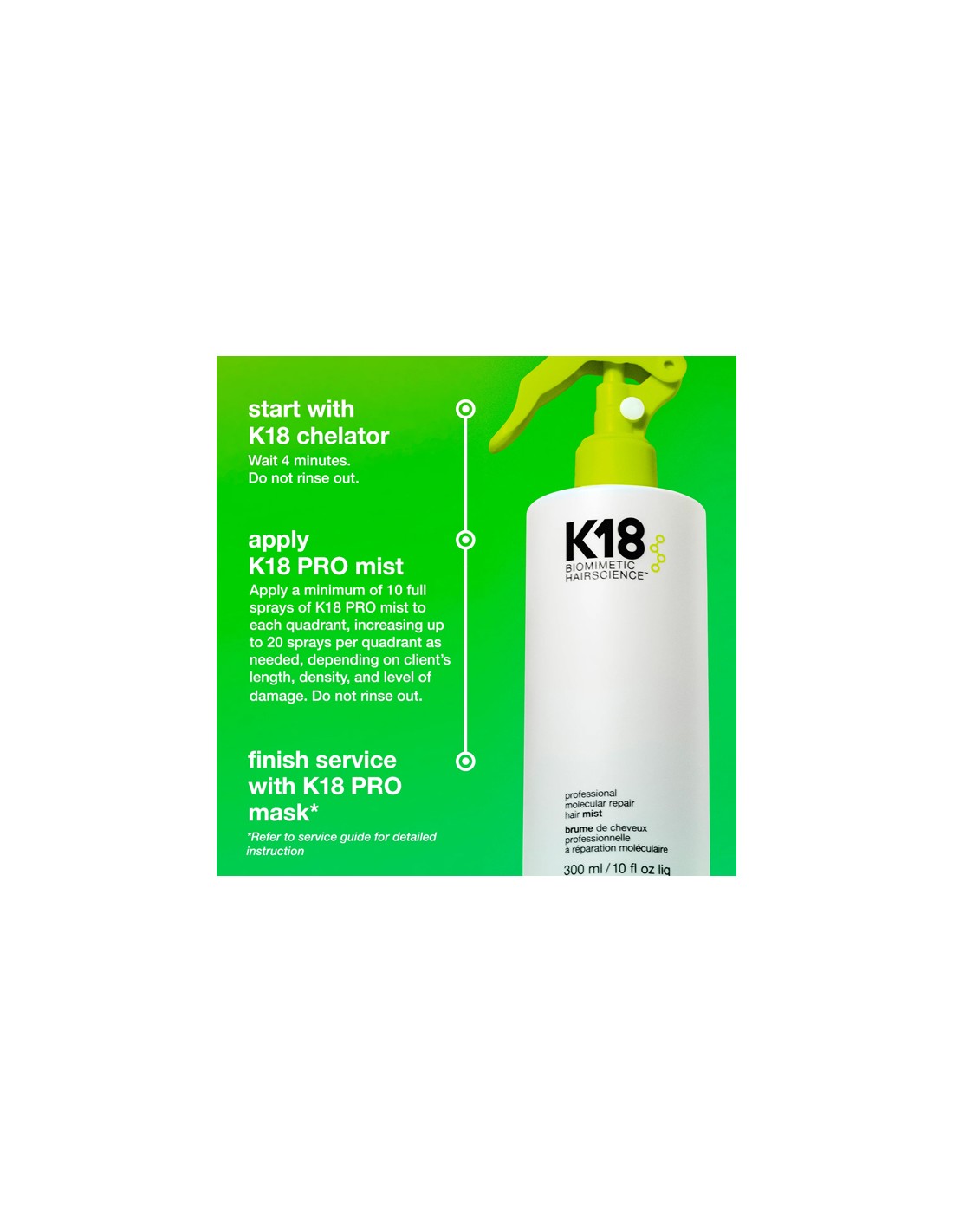 K18 Molecular Repair Hair Mist - 300ml