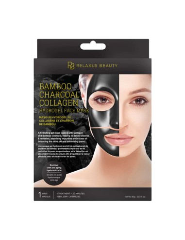 Relaxus Charcoal Collagen Hydrogel Facial Mask