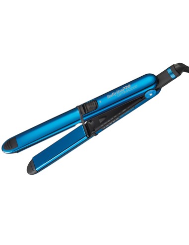 BabylissPro Nano Titanium Optima Stainless Steel Flat Iron Midnight Blue 1-1/4”