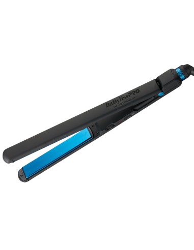 BabylissPro Nano Titanium Ultra Slim Flat Iron Midnight Blue 1"