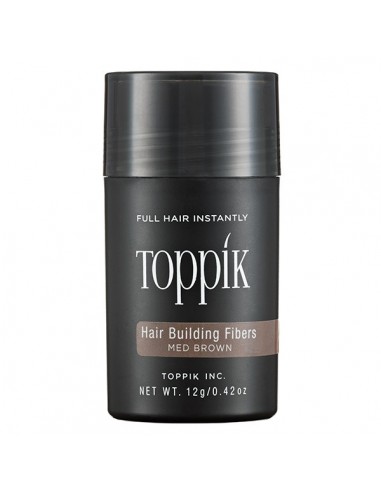 TOPPIK Medium Brown Hair Building Fibers - 12g