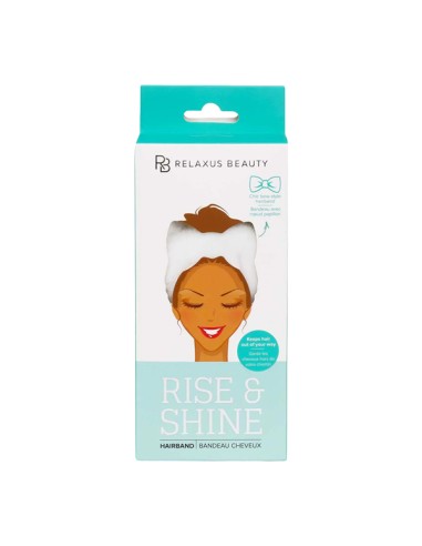 Relaxus Rise & Shine Hairband White