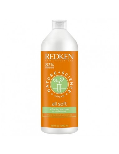Redken Nature + Science All Soft Shampoo - 1000ml