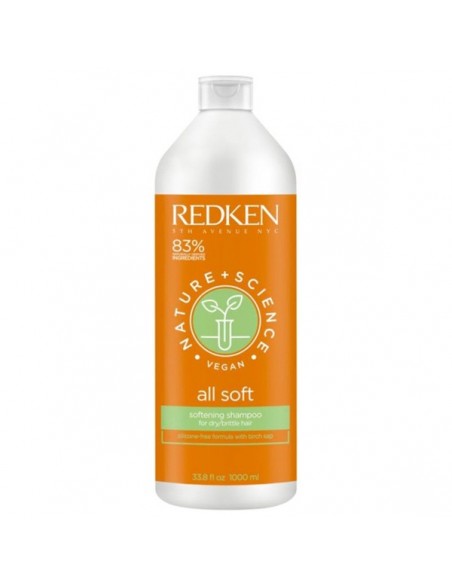 Redken Nature + Science All Soft Shampoo - 1L